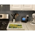 thumbnail image 2 of Nebraska Goldenrod in Watercolor Glass Cutting Board Large 12 in x 15 in, 2 of 5