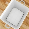 thumbnail image 4 of TOPRenddon Storage Bag Stackable Closet Organizer, Comforters and Blankets Large Capacity Folding With Reinforced Handle Zipper for Clothes Comforters Pillow Blanket Bedding Quilt, 4 of 5