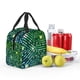 thumbnail image 5 of Balery Green Disco Lights Bolsa de Almuerzo Aislada – Caja de Almuerzo con Papel de Aluminio Grueso, Mantiene la Comida Fresca por 4 Horas, 5 of 8