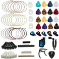 thumbnail image 1 of elegir Kit de reparación de guitarra Kit de cuidado de guitarra Conjunto de herramientas de mantenimiento Accesorios de guitarra Piezas de guitarra Herramienta de cambio de cuerdas Tono Sandhi Clip Tomshoo  elegir, 1 of 6
