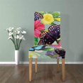 thumbnail image 4 of ABPHQTO Funda protectora para silla con flores y mariposas, funda protectora para asiento, para comedor, Hotel, boda, fiesta, juego de 1, 4 of 4