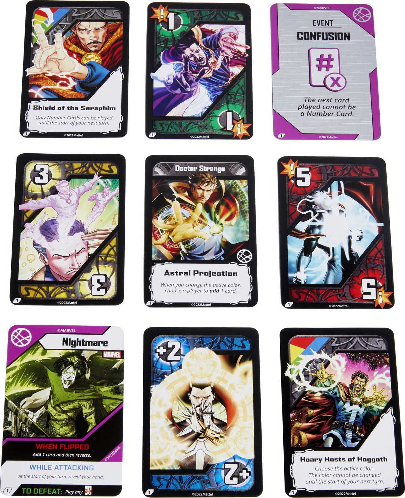 UNO Ultimate Marvel Add-On Pack with Collectible Ghost-Spider Deck