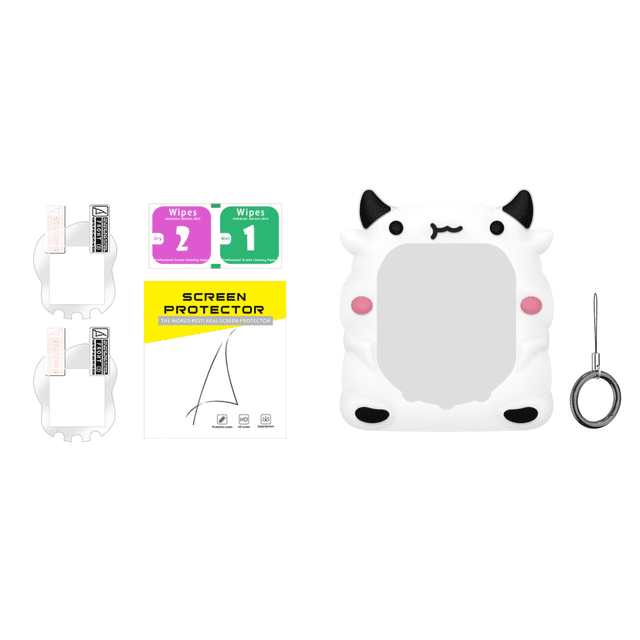 2 Protectores Pantalla Antiarañazos para Uni (película Dura PET HD Marfil)
