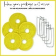 thumbnail image 3 of Just Artifacts 12-Inch Lemon Yellow Chinese Japanese Paper Lanterns (Set of 5, Lemon Yellow), 3 of 3