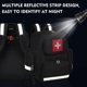 thumbnail image 4 of Gatycallaty - Mochila de primeros auxilios m&eacute;dica Emt bolsa de primeros auxilios vac&iacute;a Ems emergencia, salud en el hogar, senderismo, trauma, viajes, camping, Negro -, Large, Moc, 4 of 7