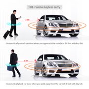 EASYGUARD EC009-K-L PKE car Alarm Remote Start keyless Entry Push Start Button Shock Alarm Warning for dc12V Cars