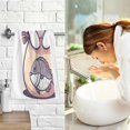 thumbnail image 7 of Yayeee 100% Cotton Hand Towels for Bathroom 16" x 28" Soft Absorbent Kitchen Towel, White Cute Cat, 7 of 7