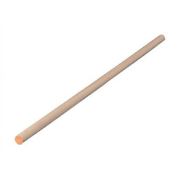 Alexandria Moulding Round Ramin Hardwood Dowel 3/8 in. D X 48 in. L 1 pk Orange Alexandria Moulding Round Ramin Hardwood Dowel 3/8 in. D X 48 in. L 1 pk Orange