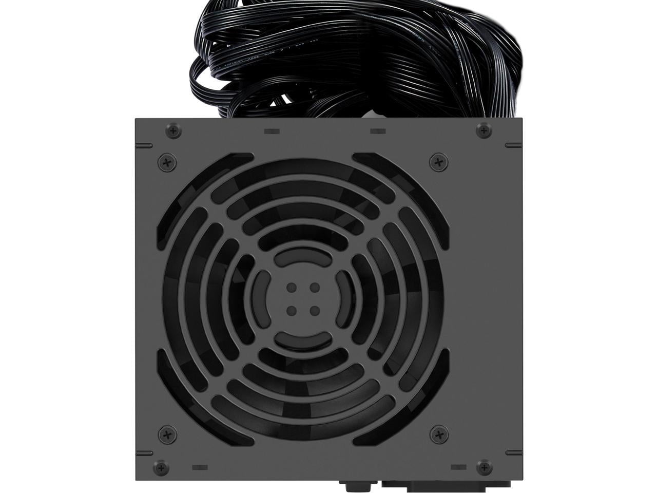 Super Flower Combat DB 750W ATX 3.1, 80+ Bronze, 5 Years Warranty, Flexible Flat Cables, Fixed Cable Power Supply, SF-750C12DB, Black version