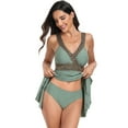 thumbnail image 5 of 2024 New Women's Swimsuits, Best Women's Swimsuits, Fashion Women's Swimsuits, Conservative Skirt Split Swimsuits, 5 of 7