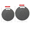 thumbnail image 4 of Raindrops 1Pc Plastic Cutting Board Grey with Attractive Marble Appearance, 4 of 7
