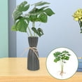 thumbnail image 5 of FENGGUIQU 2Pcs Vivid Plastic Artificial Monstera Plant for Homeowners Office Workers, 5 of 6