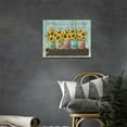 thumbnail image 2 of Sunflower Decor Wall Art Farmhouse Christian Hymn It Is Well With My Soul Butterfly Pictures Wall Decor Canvas Prints For Kitchen Bathroom Living Room Bedroom Framed 16"x12", 2 of 6