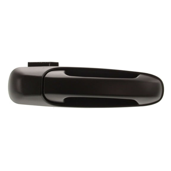 KAIHUIXING Car Door Handle Exterior Front Right Smooth Black Without Key Hole for Jeep for Grand Cherokee Overland 02-04 & Laredo/Limited 99-04 for Liberty Limited/Sport 02-07 & Renegade 03-06