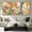 Colorful, variant on FCCUYE Neutral Abstract Wall Art Beige Large Wall Decor Boho Mid Century Modern Artwork Art Print for Living Room Bedroom Office 24"x36" Set of 3 Gift
