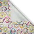 thumbnail image 4 of Ambesonne Colorful Grommet Curtain Single Panel, Circle and Dots Spring, 50"x60", Multicolor, 4 of 5