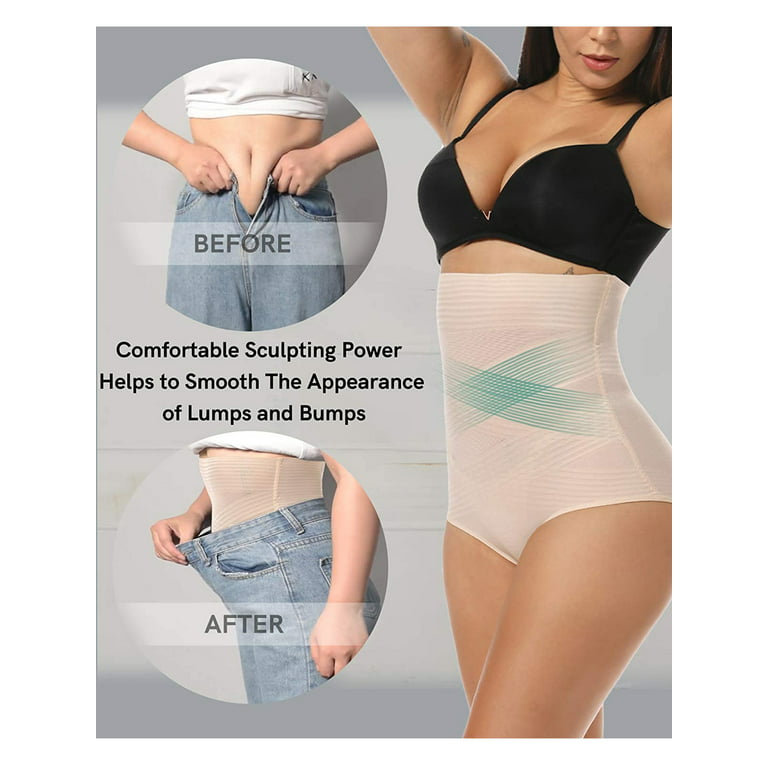 Conturve High Waisted Shaper Panty, Beige, Size M/L - (2 available