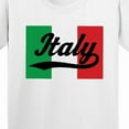thumbnail image 4 of Inktastic Italy Flag Youth T-Shirt, 4 of 5