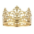 thumbnail image 2 of Travelwant Vintage Crown Cake Topper, Happy Birthday Cake Topper Party Decor, Cake Decoration Baby Crown for Boys and Girls, Cake Decorations for Weddings, 2 of 7