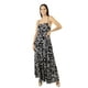 thumbnail image 1 of Maxi vestido de flores con tirantes AMAD Casual para mujer Talla S, 1 of 5