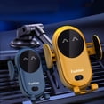 thumbnail image 4 of Cargador Inalámbrico Btafrte para Coche 10 W Soporte para Sensor Infrarrojo y Ventosa azul, 4 of 8