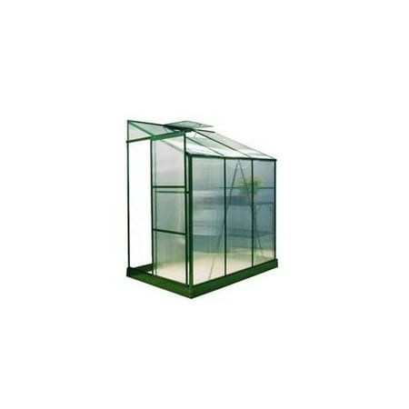 Exaco Bio-Star Lean To 4W x 6L Foot Greenhouse