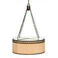 thumbnail image 5 of Meyda 146714 30 in. Cilindro Quatrefoil Textrene Pendant, Mahogany Bronze Beige, 5 of 5