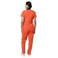 thumbnail image 2 of Sivvan Women's Scrub Set, Mock Wrap Top & Multi Pocket Cargo Pants, Available in 15 Colors, 2 of 6