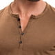 thumbnail image 4 of Blusas y camisas de cuello redondo y manga corta para hombre Camisetas para hombre Camisetas casuales básicas de cuello redondo Camisetas de manga corta con bolsillo Blusa de manga corta con cuello vu, 4 of 5