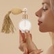 thumbnail image 5 of Bolsa de aire Botella de perfume Pulverizador de perfume de vidrio Bolsa de aire Envase de vidrio vacío Botella de modelado de piña Botella de spray transparente Herramienta de maquillaje, 5 of 7