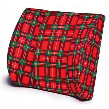 

Lumex Lumbar Support Cushion - Red Plaid Support Cushion