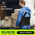 thumbnail image 3 of Soporte lumbar ajustable Work Back Bace SOLOEVER, 3 of 6