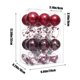thumbnail image 3 of Xihbxyly Adornos para Árbol de Navidad, Bolas de Pet de Colores, Vibrantes Adornos Colgantes, Materiales Ecológicos, Multiusos, Fiestas, Juego de 24 Piezas, 8 Cm, 3 of 6