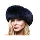 thumbnail image 4 of Gorros gruesos y cálidos de invierno para mujer, gorro de piel sintética esponjosa y sin relleno, sombrero de copa vacío, pañuelo para la cabeza, 4 of 5