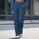 thumbnail image 2 of RKSTN Yoga Pants Women Plus Size High Waist Stretch Straight Leg Hip Lift Fitness Yoga Pant Womens Casual Solid Oversized Tummy Control No Front Seam Soft Gym Workout Sport Long Pant with Pockets, 2 of 10