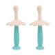 thumbnail image 1 of Cepillo de dientes para bebés, cepillo de dientes de entrenamiento para niños pequeños, mordedor con 3 cabezales de cepillo Jormftte CPB-DE-WX467-2, 1 of 6