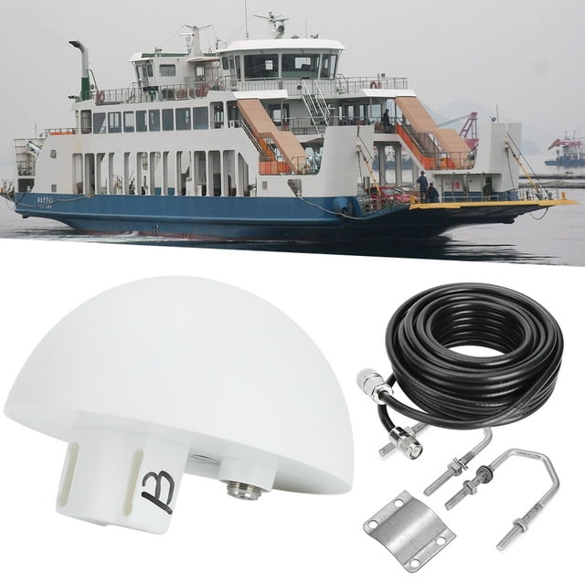 AUTOMÓVIL ISA190 Antena Satelital Marina Marina Automóvil Aérea fija para Iridium 9500 9505 9505a 9555 9575