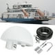 thumbnail image 3 of Antena satelital ISA190 Antena satelital Marina ABS Antena de mástil fijo para automóvil para Iridium 9500 9505 9505A 9555 9575 ANGGREK Otros, 3 of 8