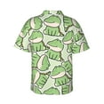 thumbnail image 3 of Goofa Cute Crocodile Hawaiian Shirt for Men, Unisex Summer Beach Casual Short Sleeve Button Down Shirts,Aloha Tropical Floral print shirt-Small, 3 of 9