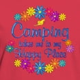 thumbnail image 3 of CafePress - Camping Happy Place Women's Dark T Shirt - Women's Traditional Fit Dark T-Shirt, 3 of 4