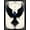 Black Beige, Pattern 1, variant on Design&I 8'x10' Washable Area Rug Crow Runes Witchy Raven Norse Gothic Motifs Doormat Pentagram for Living Room, Family Extra Large Skid-Resistant Low Profile