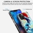 thumbnail image 3 of Sea Whale Case for iPhone 13 Mini ,Aesthetic Art Design Pattern TPU Shock Proof Cover Case, 3 of 5