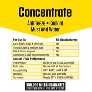 (2 pack) Prestone Universal Antifreeze and Coolant AF2000 Concentrate 1 Gallon