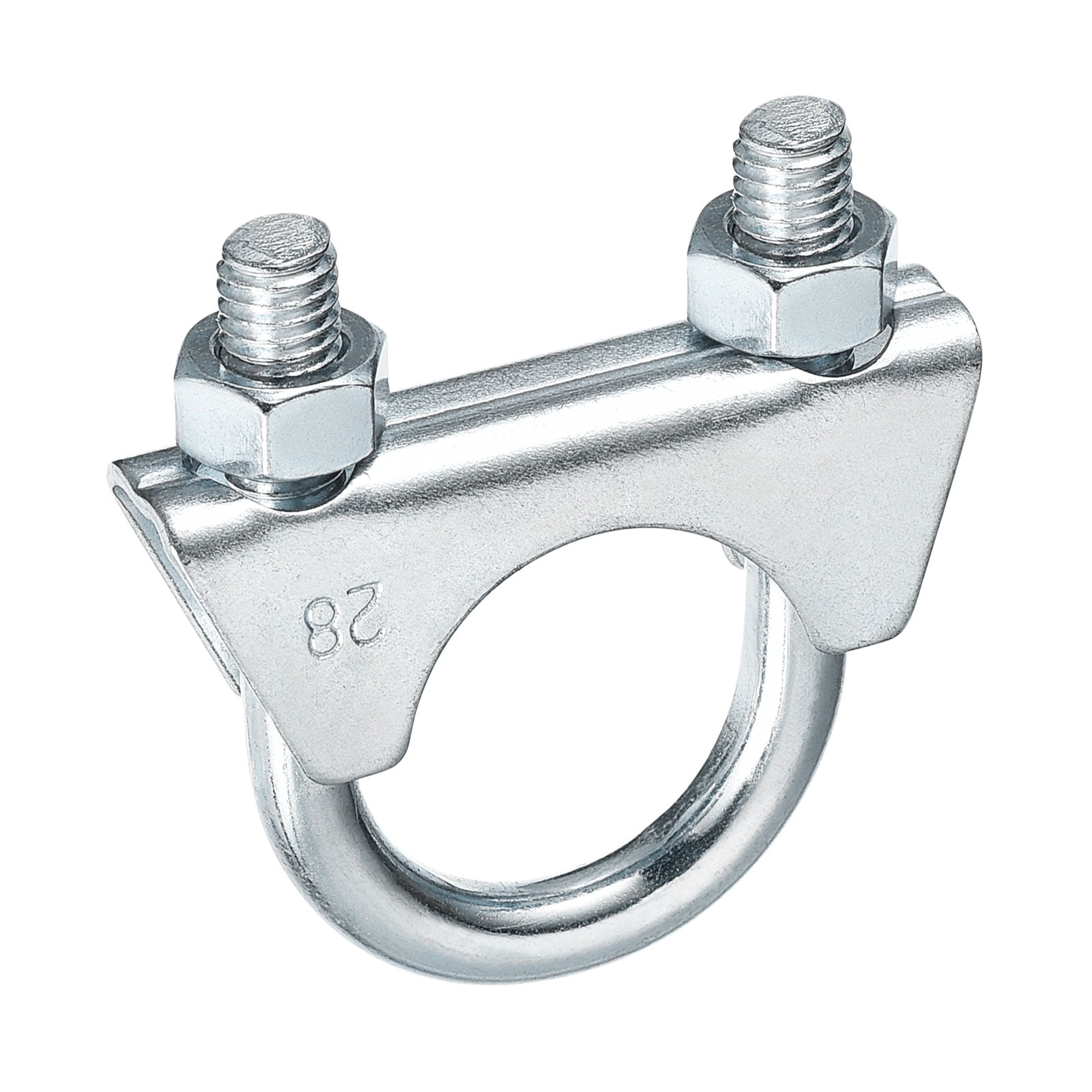 Lot De 4 Pinces à Boulon En U Pour Silencieux - Diamètre 42 Mm - Neuf Sous Blister