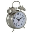 thumbnail image 6 of Westclox Big Ben Twin Bell Alarm Clock Quartz Analog Dial Light 70010A Silver, 2-Pack, 6 of 6