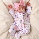 thumbnail image 3 of Muñeca Reborn Bebé Realista Niña 20 Pulgadas Recién Nacida Cuerpo Articulado con Accesorios para Niñas 3+ Regalo Juego Simbólico y Colección, 3 of 7