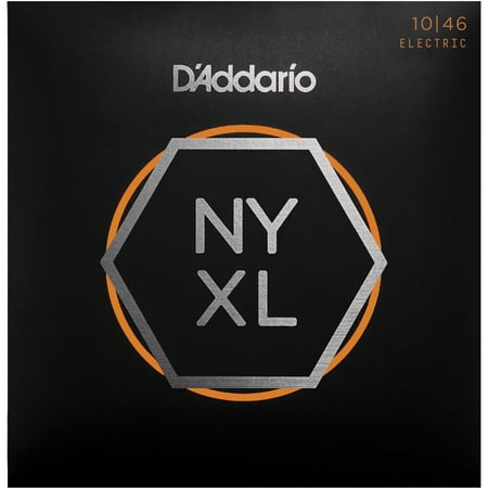 - D'Addario NYXL1046 Nickel Wound Electric Guitar Strings, Regular Light, 10-46