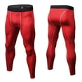 thumbnail image 6 of ZestMode 2 Pack Mens Compression Pants Workout Pants Athletic Compression Leggings Running Tights Sport Supplies Tight Fitness Running Stretch Basketball Base Fitness Pants, 6 of 8