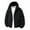 Black, variant on Zedker Men's Running Jacket Waterproof Windproof Hoodie Lightweight Full Zip Jackets Breathable Workout Jacket Outdoor Sportswear with Pockets Army Green L