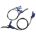 thumbnail image 4 of Bike Disc Brake Set, Mountain Bike Hydraulic Disc Brake Kit 4 Piston Hydraulic Disc Brake Bike CNC Bilateral Oil Brake with 160mm Rotor Disc Suitable for Most Model on the Market, 4 of 7